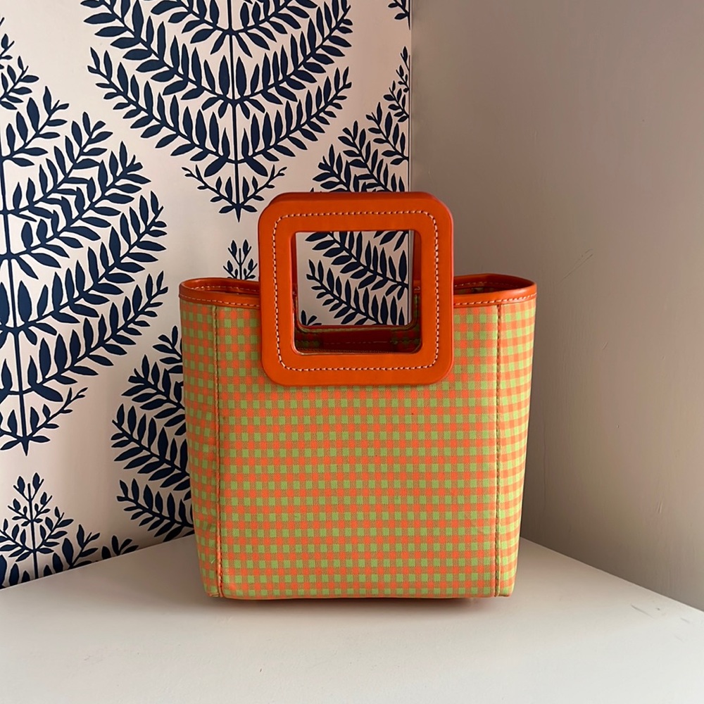 Staud Checkered Bag